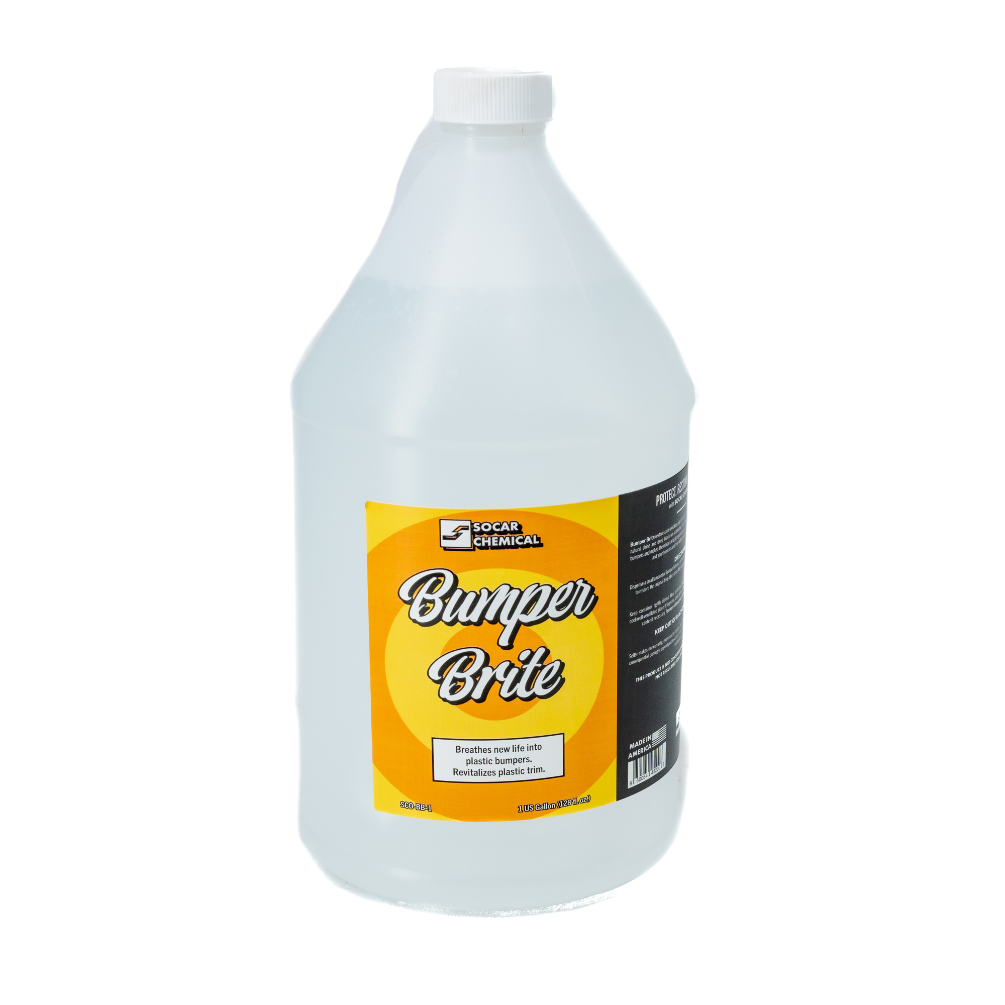 SOCAR Bumper Brite Automotive Trim Restorer - 1 Gal., Model# SCO-BB-1